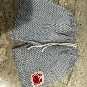 Babeeni Seersucker Crab Shorts – Size 2